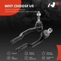 A-premium 2 X Front Outer Tie Rod Ends Compatible With Ford Fusion 2013-2020 Edge 2015-2021 Lincoln Mkz Mkx 2016-2018
