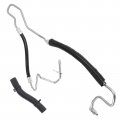 A-premium Power Steering Hose Pressure Reservoir Line Assembly Compatible With Cadillac Sts 2006-2009 V8 4 4l Supercharged 2-pc