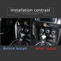 Inner Center Console Gear Control Panel Side Strip Cover Trim Compatible With 2012-2020 Toyota 86 Subaru Brz Carbon Fiber Look