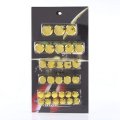 Motorcycle Bolt Cap 30pcs Motorbike Covers Head Bolts Toppers Caps Cover Decoration Gold 