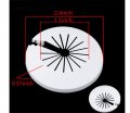 Wall Flange Easy Installation Plastic Radiator Escutcheon Water Pipe Drain Line Cover Collar Decorations Pipe Collar 0 59-1