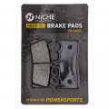 Niche Brake Pad Set For Kawasaki Ninja Zx6r Zx12r Zx9r Suzuki Hayabusa Zzr600 59302-33860 Front Organic