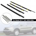 Topteng 4pcs Weatherstrip Window Seal Belt 72410-sca-e01 Is Suitable For Honda Cr-v Crv 2002-2006