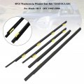 Topteng 4pcs Weatherstrip Window Seal Belt 72410-sca-e01 Is Suitable For Honda Cr-v Crv 2002-2006