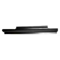 Ford E-150 Econoline Club Wagon 1999 2000 2001 2002 Rocker Panel Passenger Side Front Door Slip On Style Die Stamped Steel 