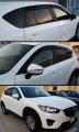 Fits For 2012-2016 Mazda Cx5 Cx-5 Suv 3d Style Smoke Tinted Window Sun Rain Guard Visor Deflector Set