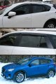 Fits For 2012-2016 Mazda Cx5 Cx-5 Suv 3d Style Smoke Tinted Window Sun Rain Guard Visor Deflector Set