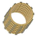 Clutch Friction Plates For Yamaha Xvs400 Drag Star Ds4 2000 To 2013 6 Set 