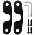 Sun Visor Repair Kit Compatible For Jeep Wrangler Jk Jl Gladiator 2020-2023 Aluminum Alloy Replacement Driver Side Pivot Fixes