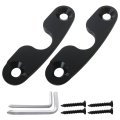 Sun Visor Repair Kit Compatible For Jeep Wrangler Jk Jl Gladiator 2020-2023 Aluminum Alloy Replacement Driver Side Pivot Fixes