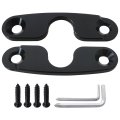 Sun Visor Repair Kit Compatible For Jeep Wrangler Jk Jl Gladiator 2020-2023 Aluminum Alloy Replacement Driver Side Pivot Fixes 
