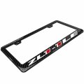 Chevrolet Camaro Zl1-1le In 3d On Real Carbon Fiber Abs Plastic License Plate Frame Is Official Licensed