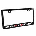 Ipick Image For Chevrolet Camaro Zl1-1le In 3d On Real Carbon Fiber Abs Plastic License Plate Frame Is Official Licensed