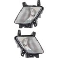 Kia Sportage Fog Light 2011 2012 2013 Driver And Passenger Side Pair For Ki2592131 92201 3w000 