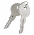 Jeenda 4pcs Ignition Keys C250 Replaces 089216-001 170151-001 Compatible With Crown Forklift 4