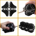 Acouto 5 8in Wire Straightener Handheld Tubing Tool Brake Line Straightening Metal Black Pipe Coil Flaring