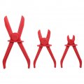 Fuel Line Clamp 3 Pcs Hoses Pinch Off Pliers Set For Auto Brake Flexible Nylon Hose Clamps Repairing Coolant Vacuum And Systems