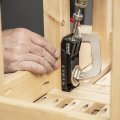 Trend Twin Pocket Hole Jig With Hss Drill Bit Depth Setting Collar Square Drive Screws Selection Ph Jig C