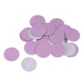 25pcs 1-inch Purple Sanding Discs 3000 Grits Hook And Loop Professional Aluminum Oxide Sand Paper Mini Size For Wood Metal 