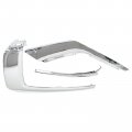 Chrome Front Right Upper And Lower Bumper Strip Trim Set 