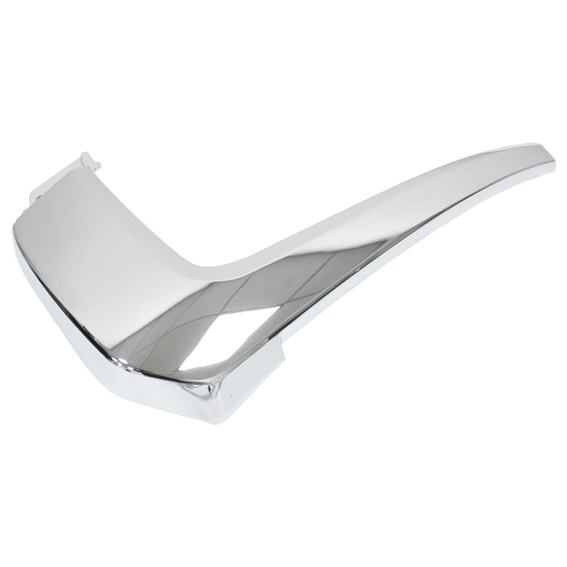 Chrome Front Right Upper And Lower Bumper Strip Trim Set