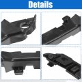 Uxcell Front Left And Right Upper Bumper Cover Inner Support Bracket For Mercedes-benz C43 Amg 2017-2020 C300 2015-2020