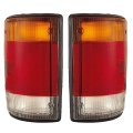Epic Lighting Amxoe Halogen Tail Lights For 92-94 Econoline E-150 E-250 E-350 Fo2800115 Fo2801115 F2uz13405a F2uz13404a Pair 
