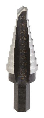 Irwin Tools Unibit 3 1 4-inch To Step-drill Bit 8-inch Shank 10233