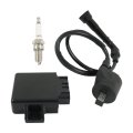 Cdi Box Ignition Coil Spark Plug And Cap Replacement For Predator 500 2005 2006 2007