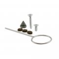 Prime-line Products J 4676 Screw Stop Package Dull Chrome 