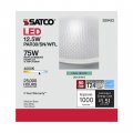 Satco S29423 12 5 Watt0 Volt Par30sn Led Reflector Light Bulb 4000k 1000 Lumen 60 Deg Beam Angle E26 Medium Base Dimmable