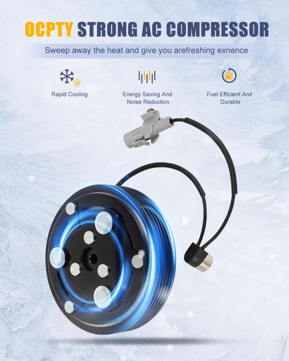 Ac Compressor Clutch For Suzuki Sx4 2 0l 2007-2009 Pulley Diameter 110mm Panasonic Reference 57471 58471 Dw57471 T58471