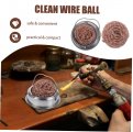 Healifty 1 Set Soldering Iron Cleaning Tool Sponge Nozzle Ball Tip Cleaner Older Wire For Stainless Steel Mouth Anhydrous