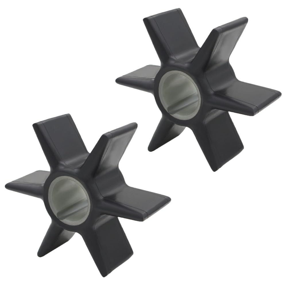 Water Pump Impeller 47-43026t2 18-3056 For Mercury Mariner 40-250 Hp 2 Pack Fits Honda 19210-zw1-003 And Johnson Omc Evinrude