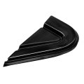 Left Front Side Door Corner Molding Trim For Dodge Dart 2012 2013 2014 2015 2016 Black Replace 68083131ad 
