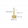 Uxcell Knurled Thumb Screws M6x30mm Flat Brass Bolts Grip Knobs Fasteners For Pc Electronic Mechanical 10pcs