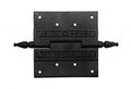 Wrought Iron Butt Hinge Black Victorian Steeple Tip Pack Of 3