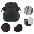 Autokay Driver Bottom Leather Seat Cover For Chevy Silverado Slt Sle Z71 2014-2019 Black