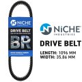 Niche Boreas Drive Belt For Arctic Cat 2016-2019 Bearcat 7000 Xt Gs 0627-102
