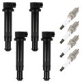 Ignition Coils And Iridium Spark Plugs For Kia Rio 1 6l L4 