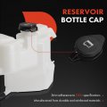 A-premium Expansion Tank Coolant Reservoir Compatible With Buick Enclave 2008-2017 Chevrolet Traverse 2009-2017 Gmc Acadia