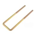 Threaded Square U Bolt Steel Yellow Zinc Heat Hardened Fine 1 2 In Thread Diameter Alx-pau-mm-35616-cl360a50 
