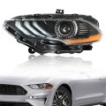 Driver Side Headlight Assembly Replacement For Mustang 2018 2019 2020 Headlamp Projector Jr3z13008b