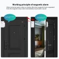 Door Opening Sensor Wireless Time Delay Alarm And Window Security Home