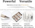 Auniwaig Lathe Hss Square Cutting Tool Bits Bar Rectangular Fly Cutter Mill Blank 8mm X 14mm 200mm