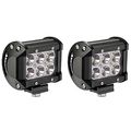2x Pinnacle 18w Cree Spot Light Led Work Bars Pods Bottom Mount 