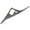 Secosautoparts Car Interior Sticker Carbon Fiber Center Console Trim Panel Cover Compatible With Infiniti Q50 Q60 2014-2019