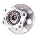 Aintier Rear Left Right Wheel Hub Assembly Fit 2011-2018 For Ford Fiesta Abs With Tone Ring Sensor Bearing 512490