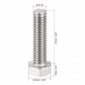 Uxcell 5 16-18x1-1 4 Hex Bolts 304 Stainless Steel Hexagon Screw Bolt 5pcs