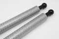 Autobahn88 Hood Lift Support Kit Compatible With 2018-2019 Subaru Forester Sk Mark5 Silver Carbon Fibre